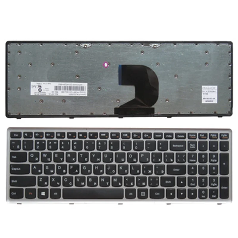RU для Lenovo клавиатура плюс ноутбук Clevo Packard Bell Dns Ideapad Z500 Z500A Z500G P500 с рамкой дешевая -