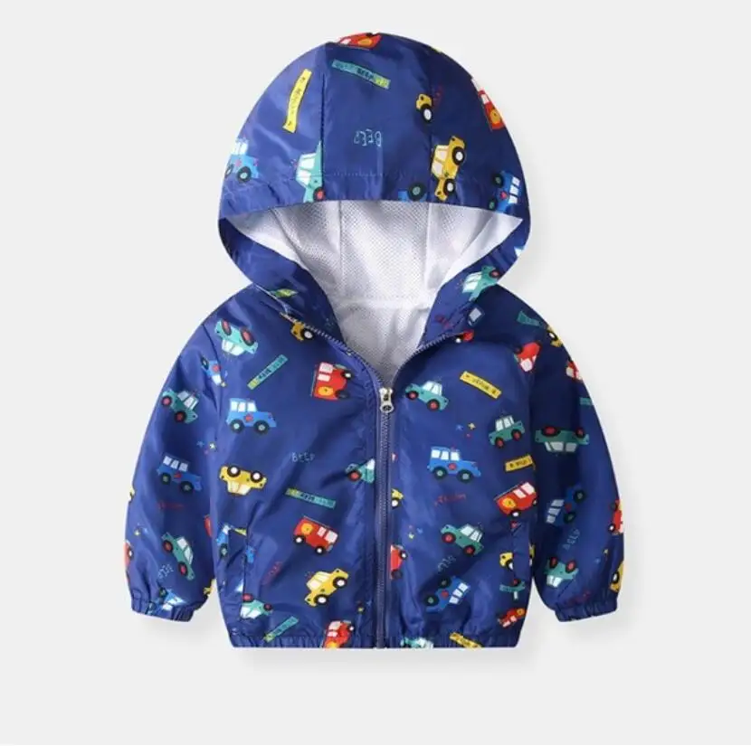 Куртка Детская осенняя на молнии с длинным рукавом и капюшоном возраст 1-7 лет |