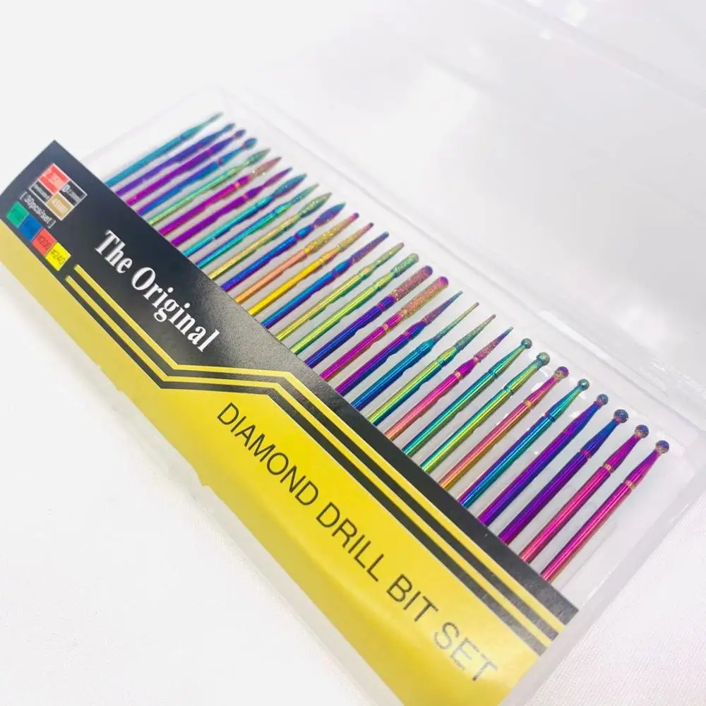 Набор твердосплавных фрез для маникюра 30 шт. | Красота и здоровье