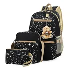 2020 Модный женский рюкзак, высокое качество, холщовые рюкзаки, детские школьные сумки для девочек, mochila feminina