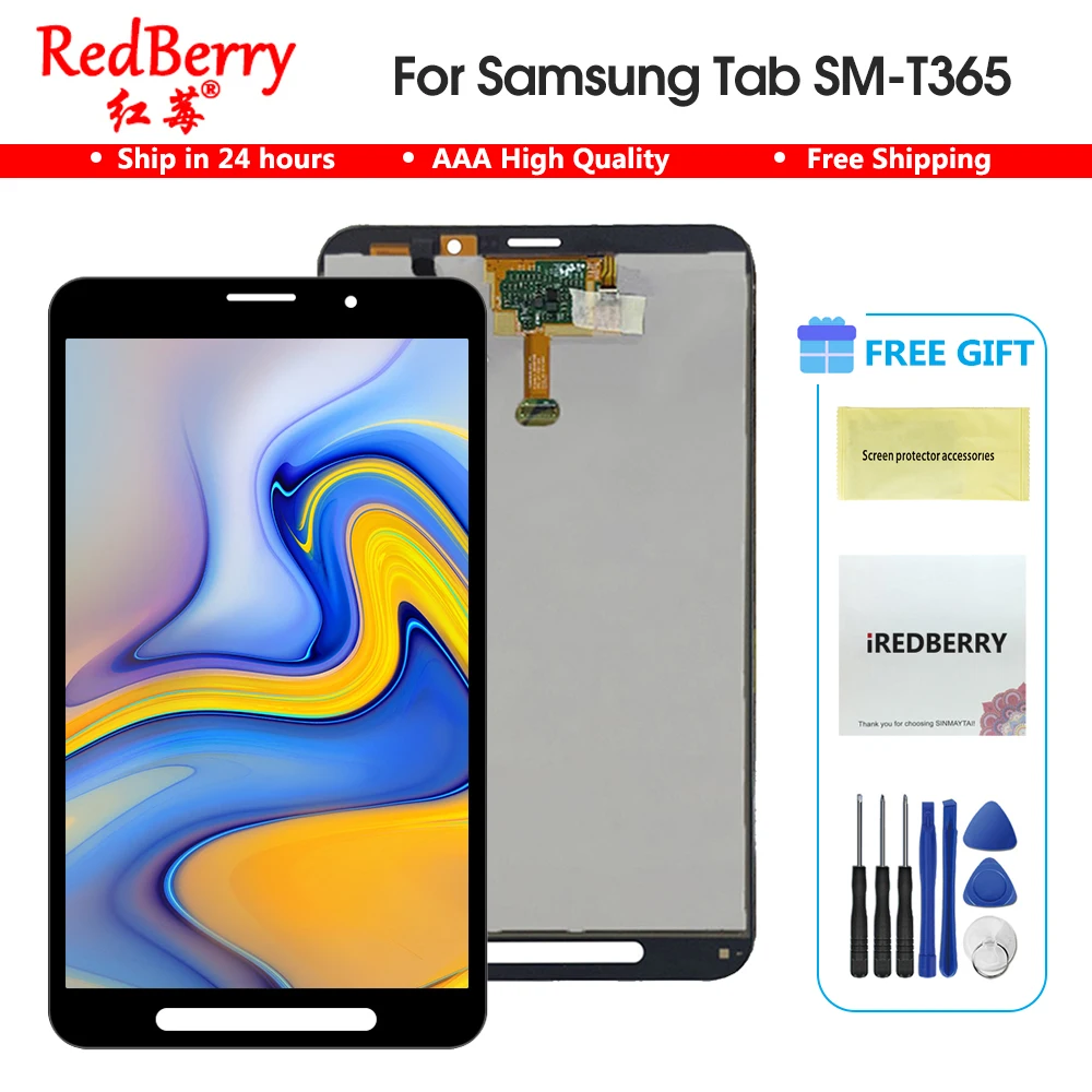 8,0 ''для Samsung Galaxy Tab Active SM-T365 T365 ЖК-дисплей Панель планшет сенсорный экран дигитайзер сборка запасные части