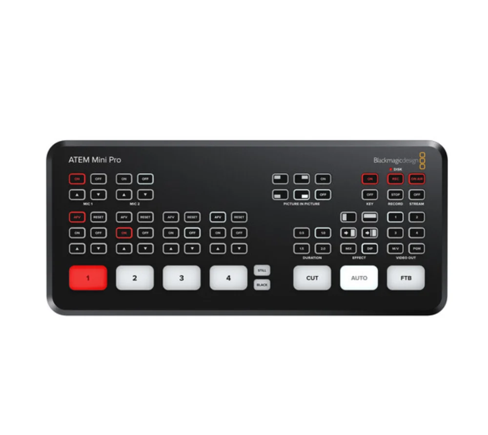 Оригинальный коммутатор Blackmagic Design ATEM Mini Pro / HDMI для прямой трансляции просмотра и