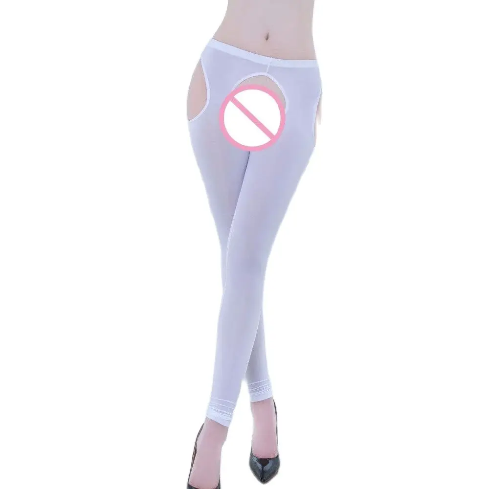 Леггинсы карамельных цветов прозрачные леггинсы с вырезами по бокам глянцевые