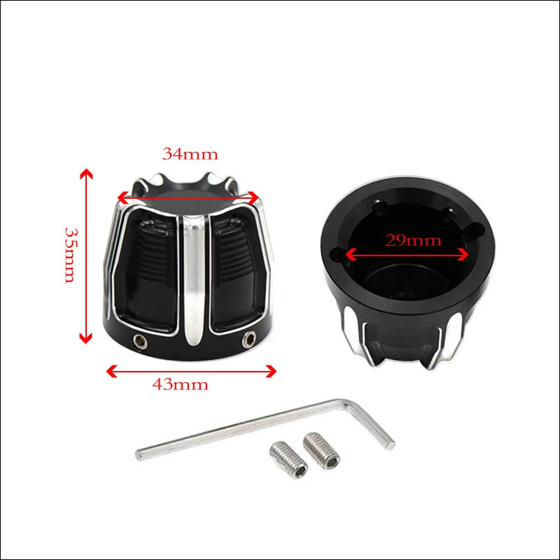 1 Pair Front Axle Nut Cover Bolt For Harley Touring Softail Road King FLTR FLHT FLHRC Electra Tr Glide Sportster | Автомобили и