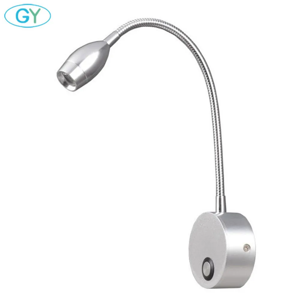 Сенсорный светильник с регулируемой яркостью настенный для чтения 12 В