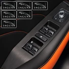 Наклейка на руль автомобиля, 10 шт., 3D значок, наклейка s для Jaguar XFR XF Sportbrake F-Type S-Type E-Pace I-PACE Svr XJ, автомобильные товары