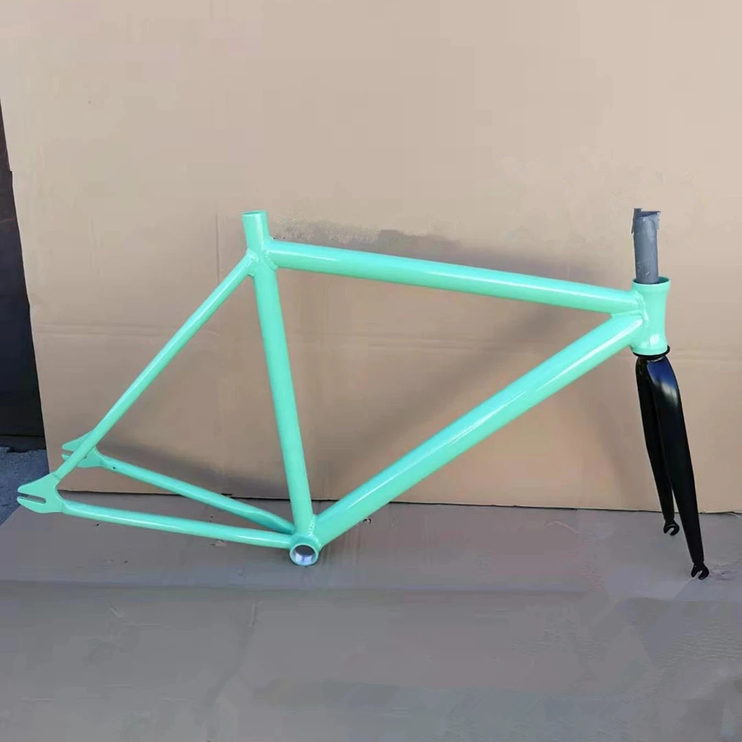 Серая велосипедная Рама с фиксированным механизмом рама из алюминиевого сплава