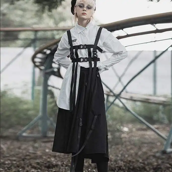 Панк рейв женские пояса сетки подол чулок платья PQ-645L Азиатский размер (S-L) |