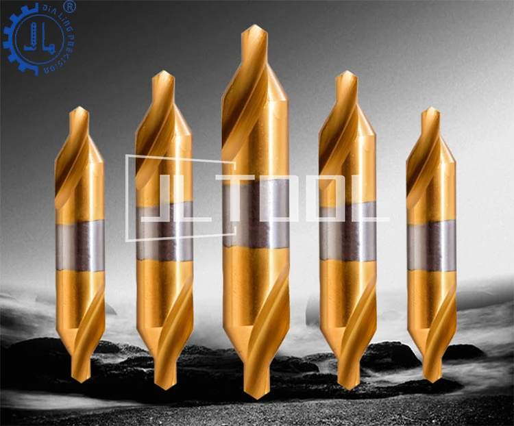 1 шт. спиральное центральное сверло для канавки типа А с покрытием 60 градусов HSS