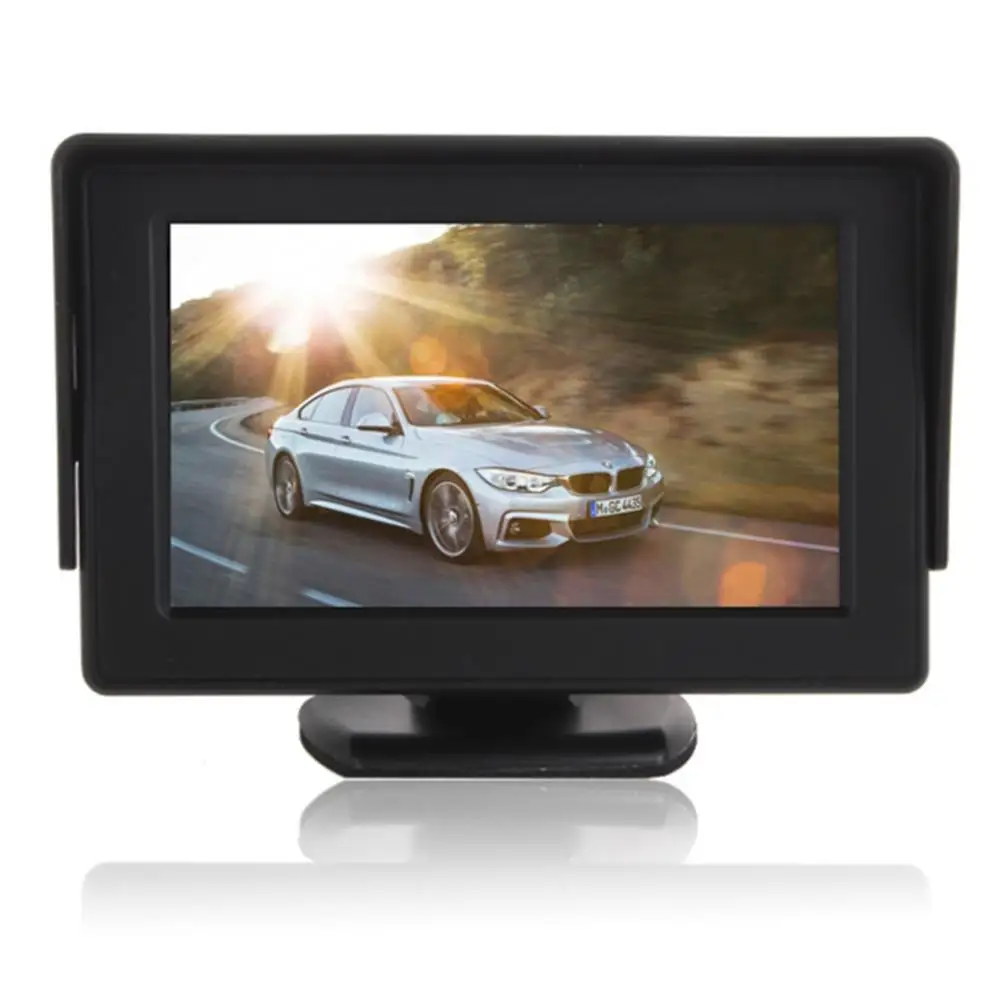 4 3 дюймовый TFT LCD HD цифровой панельный автомобильный монитор заднего вида