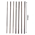 12 шт. 130 мм Алмазная Проволока Пила лезвие резак ювелирные изделия металлическая резка лобзик лезвия деревообрабатывающие ручные инструменты прокрутка спиральные зубья