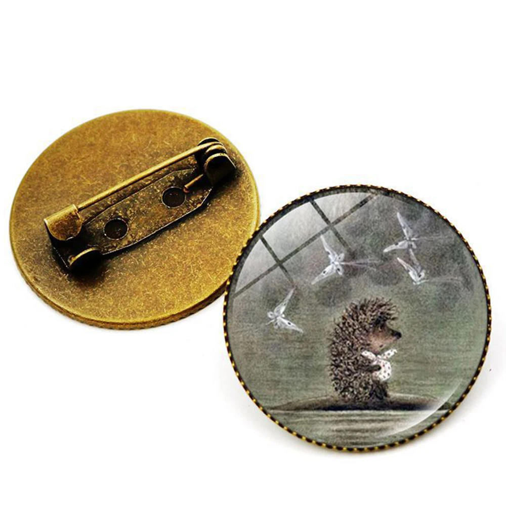 1 шт. брошь в виде ежа | Дом и сад