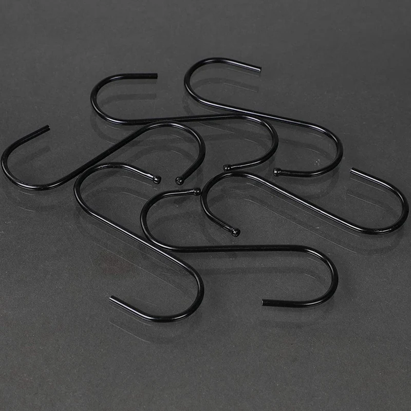 

S Hooks for Hanging 3.94 Inch Heavy Duty Iron Hangers for Kitchen Utensils, Plants, Pot, Pan, Cups, Towels 20PCS