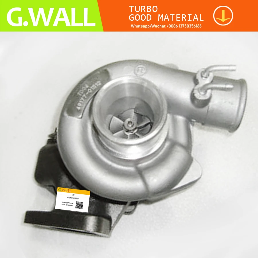 Турбокомпрессор WATER COOL 4D56 для mitsubishi Shogun Pajero L200 l300 3*3 MD195396 MR355220 турбокомпрессор 49177