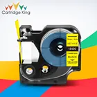 18488 18490 черный на желтом белом лейбле ленты нейлон заменить Dymo промышленные этикетки для носорога производитель этикеток 6000 6500 4200 5200