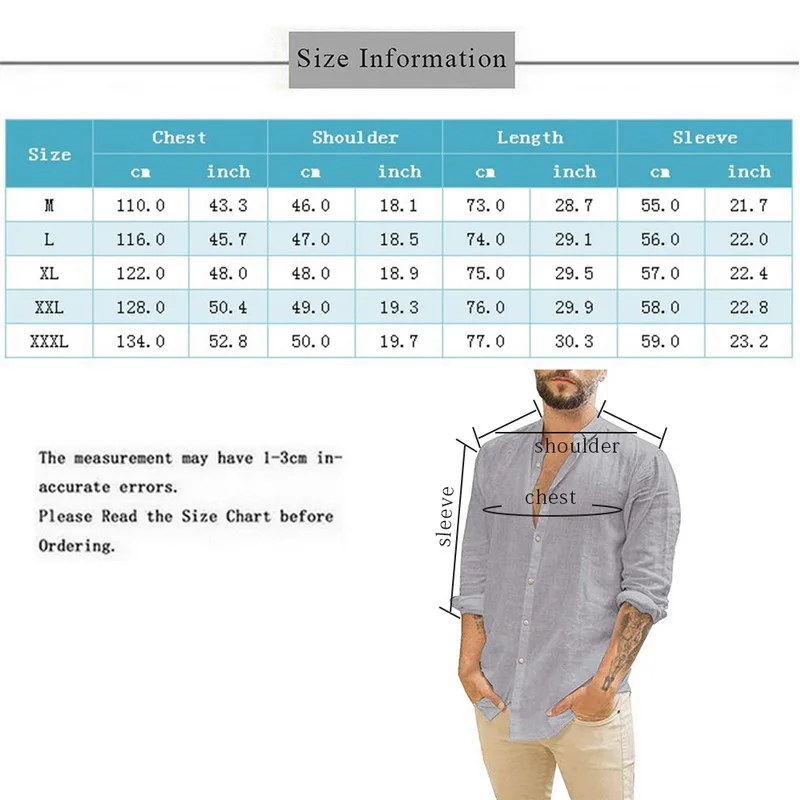 

2021 Men's Casual Blouse Cotton Linen Shirt Loose Tops Short Sleeve Tee Shirt Spring Autumn Summer Casual Handsome Men Shirt