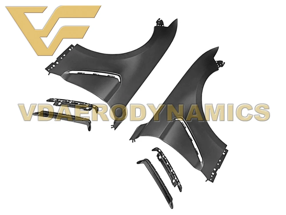 Подходит для пары металлических или углеродных крыльев Ford Mustang 15 20 годов также