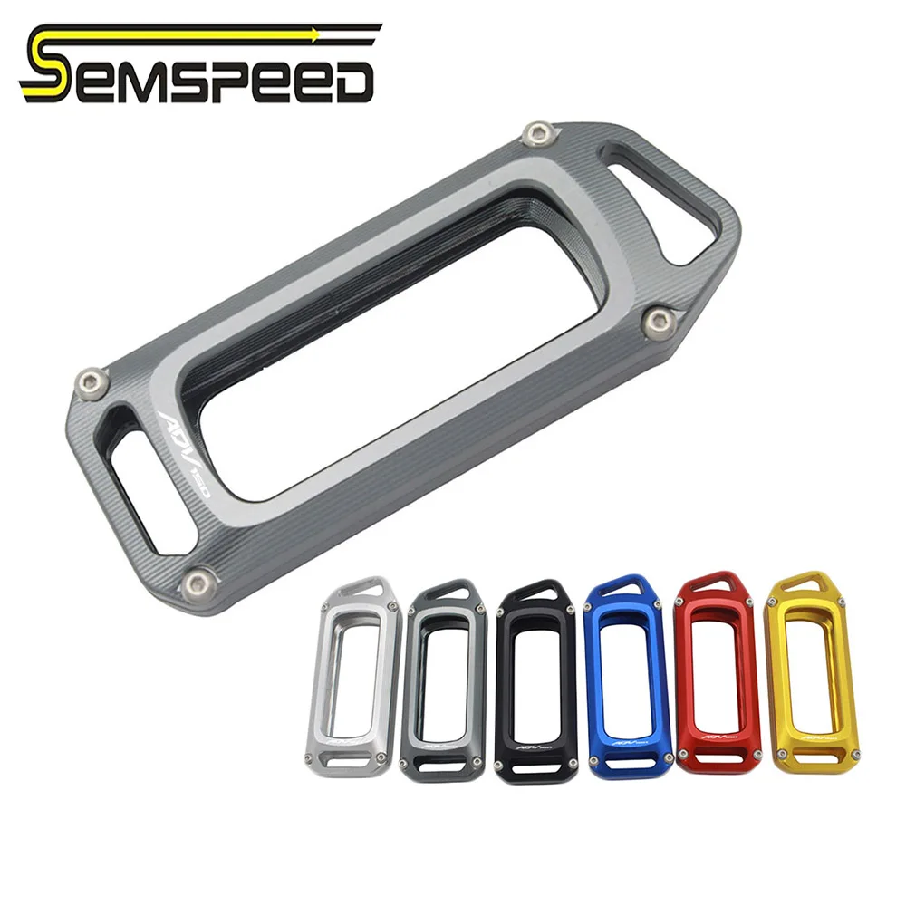 

SEMSPEED 2020 Newest With logo ADV 150 For Honda adv 150 ADV 150 2019 2020 CNC Key Case Cap Shell Colorful Personality Key Cover