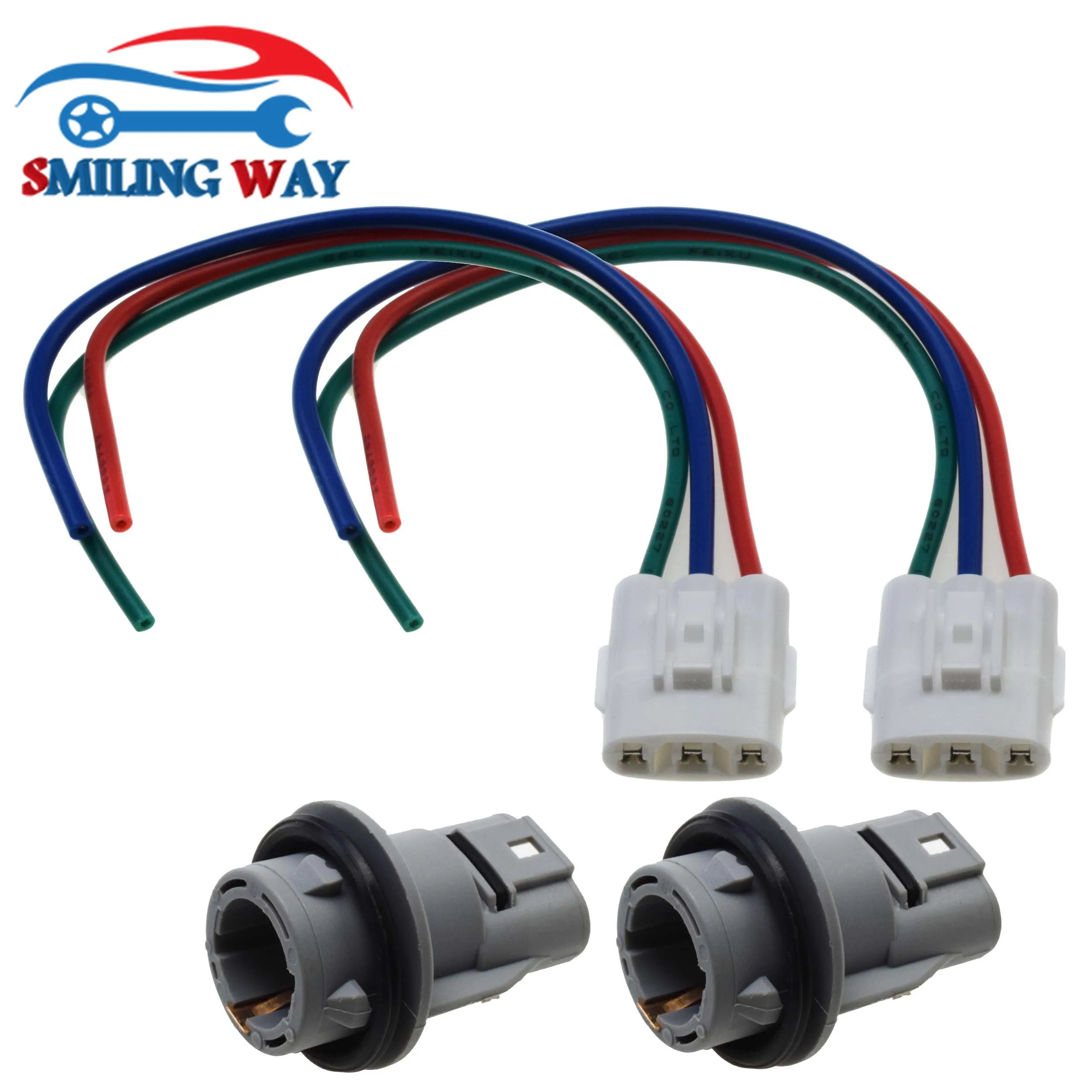 Комплект коннекторов для головсветильник фонарей поворотников Acura CL Honda Civic Accord CR