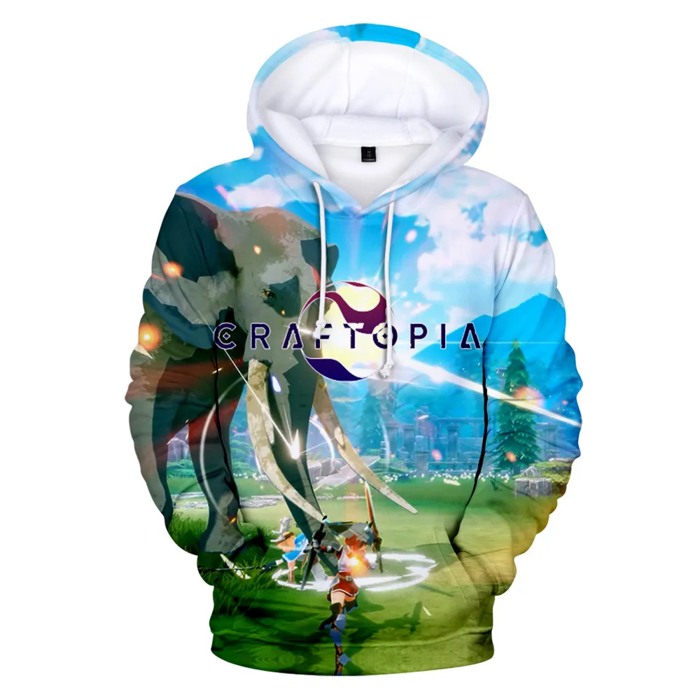 

New Game 3D Print Craftopia Hooded Sweatshirt Men Women Fashio Hoodies High Quality Autumn Winter Pullover Long Sleeve Coats
