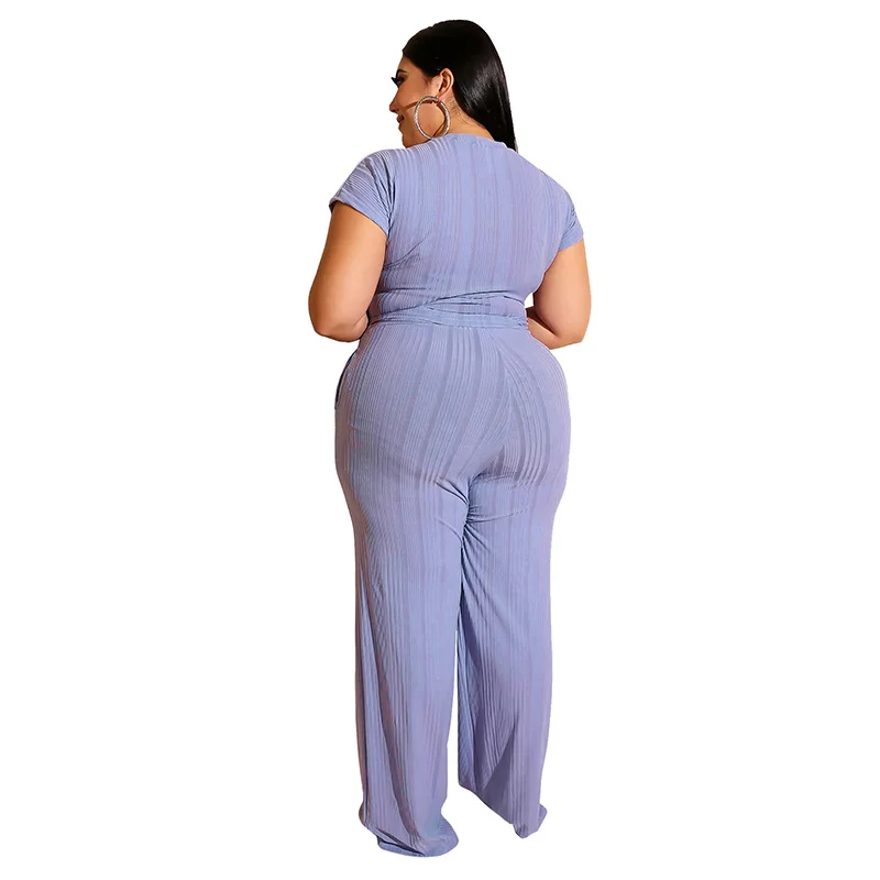 4XL 5XL плюс размер женский костюм комплект из 2 предметов сексуальные женские топы с коротким рукавом брючные костюмы повседневные Модные брюки наряды Большие размеры 3XL