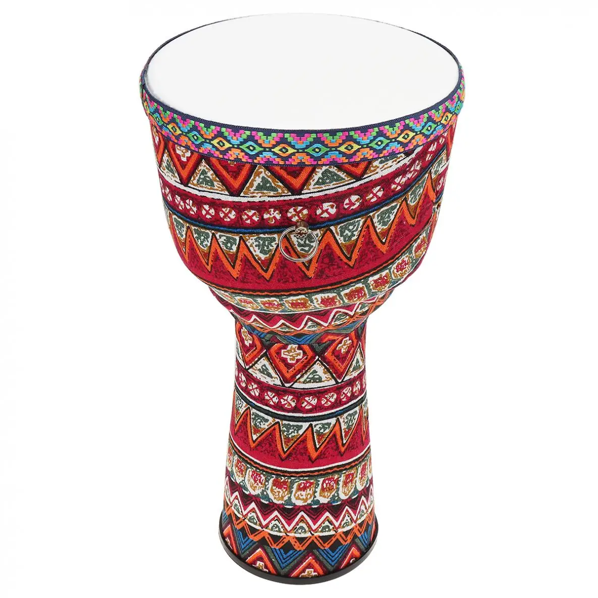8 дюймов Африканский Djembe барабан красочные ткани искусства ABS баррель ПВХ кожи детей ручные барабаны