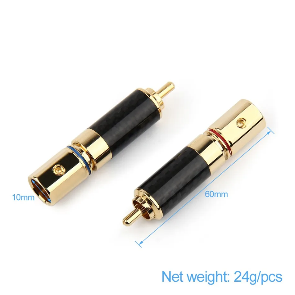 Аудиоразъем RCA из чистой меди штекер для динамика сделай сам сварочный провод