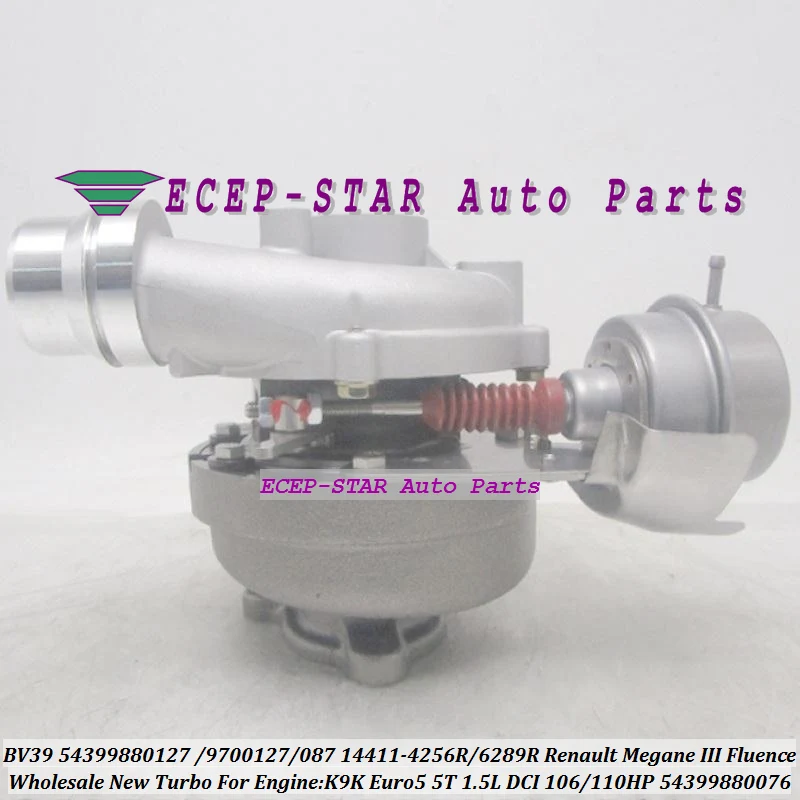 BV39 54399880127 54399880087 54399880076 144116289R 8200808701 8200889697 Turbo для Renault Megane 3 III 1 5 DCI K9K Euro5 5T |