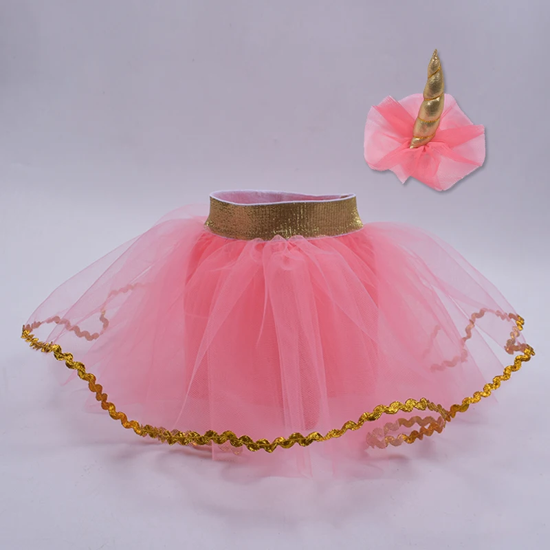 2 предмета юбка пачка для маленьких девочек фантастический Экстра пушистый