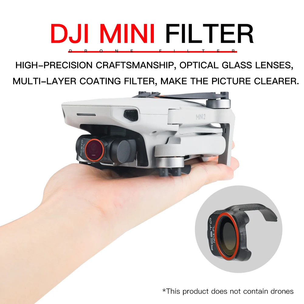 

Мини-фильтр для камеры DJI Mavic Mini Mini2 Mini SE ND UV CPL