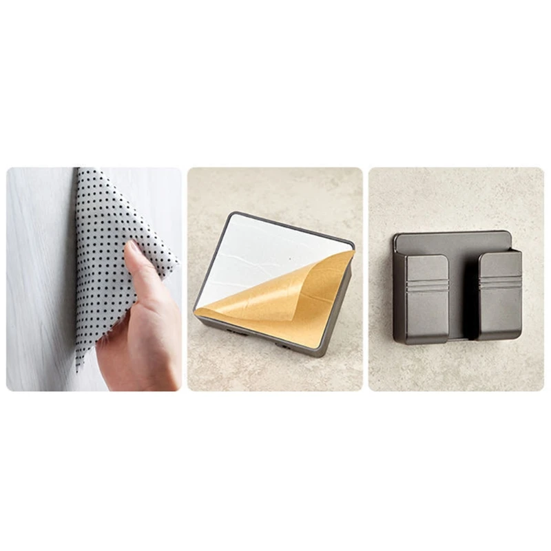 

Wall Charger Hook Mobile Phone Holder Universal Multifunctional Storage Shelf