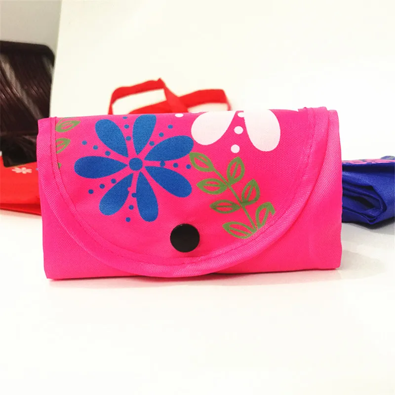 Новая женская складная хозяйственная сумка многоразовая Цветочная Большая