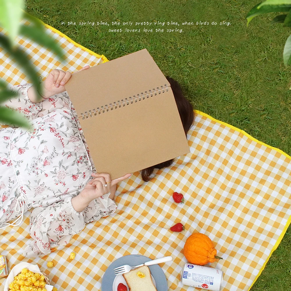 

Folding Camping Mat Waterproof Sandproof Beach Blanket Portable Picnic Pad Moisture Proof Mat Hiking Traveling Outdoor