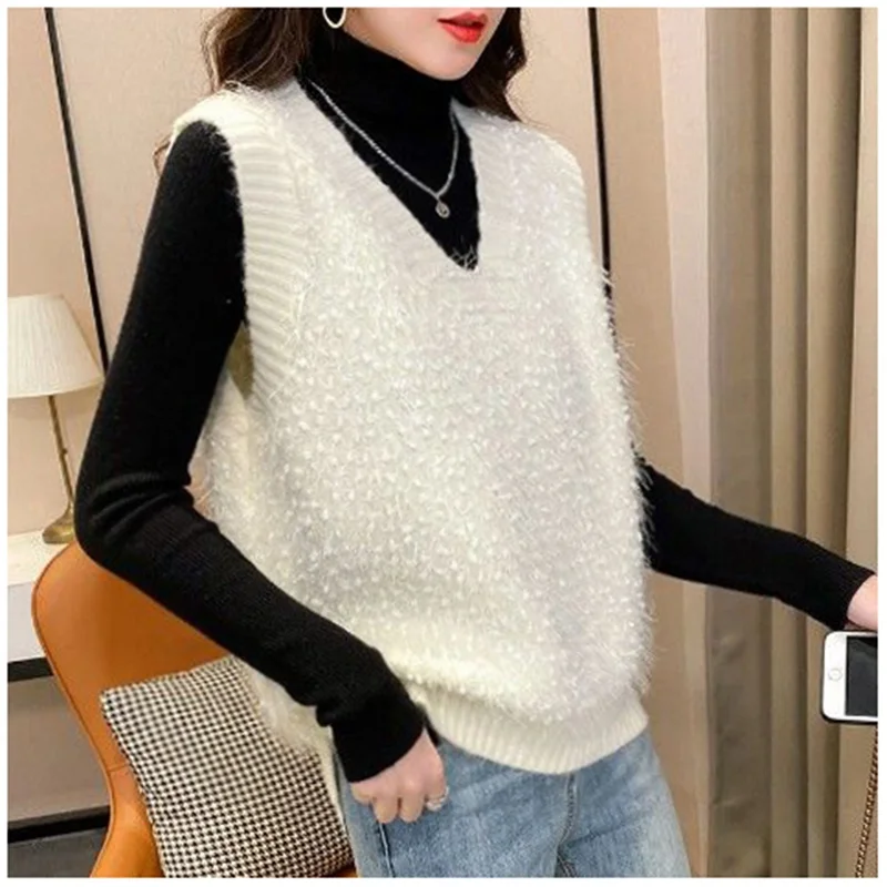 

Women Fashion Night Dress Sexy Beige Clothes Red Clothing Y2K Vest Women Pull Oversize Femme