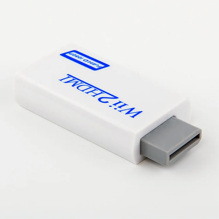 От производителя wii к HDMI адаптер nintendo wii к HDMI 1080P ультра-прозрачный конвертер