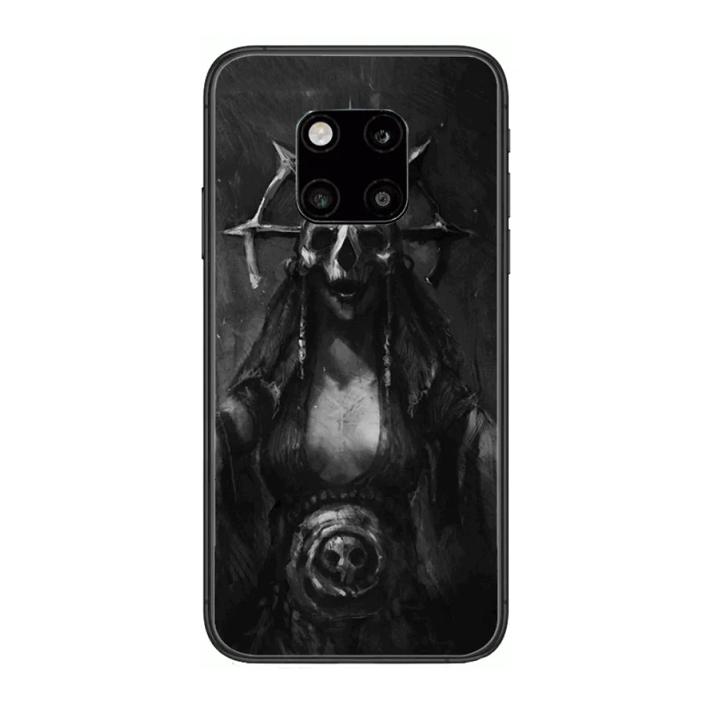 

Custom made Creativity Phone case Phone Case For Huawei mate 30 10 20 40 Lite Smart Z Pro Black Etui 3D Coque Painting Hoesje
