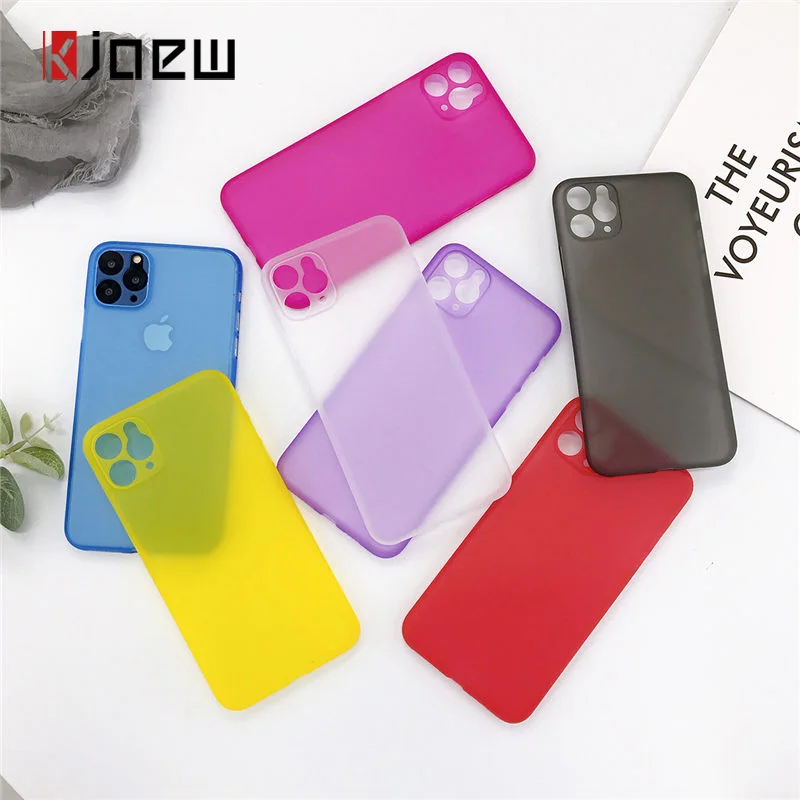 Прозрачный чехол KJOEW для телефона iPhone 11 Pro XS Max 7 8 6 6s Plus X XR противоударный