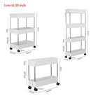 234 уровневая вращающаяся тележка, полки для хранения с роликовыми колесами, органайзер A5YE