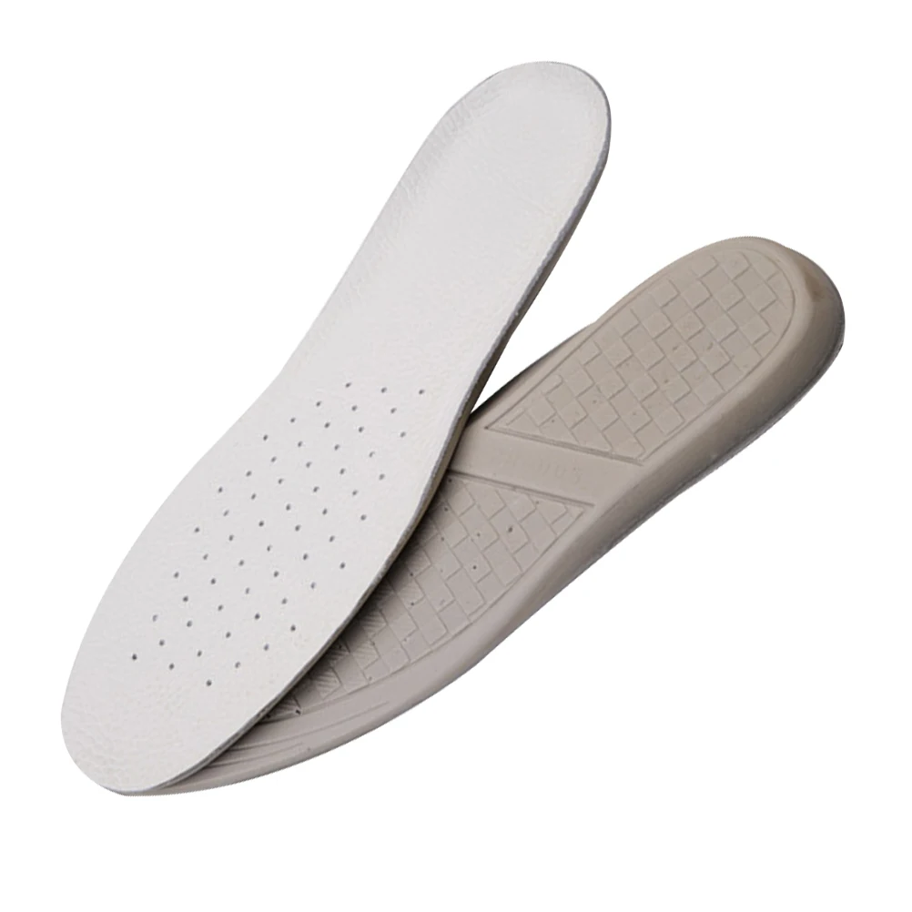 

1 Pair Foot Care Emulsion Insole Practical Useful Durable Absorb Sweat Insoles Elastic Insoles Breathable Insoles For Man Woman