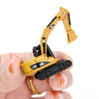 1160 scale excavator model construction road alloy plastic toy simulation engineering micro vehicle layout sand table landscape