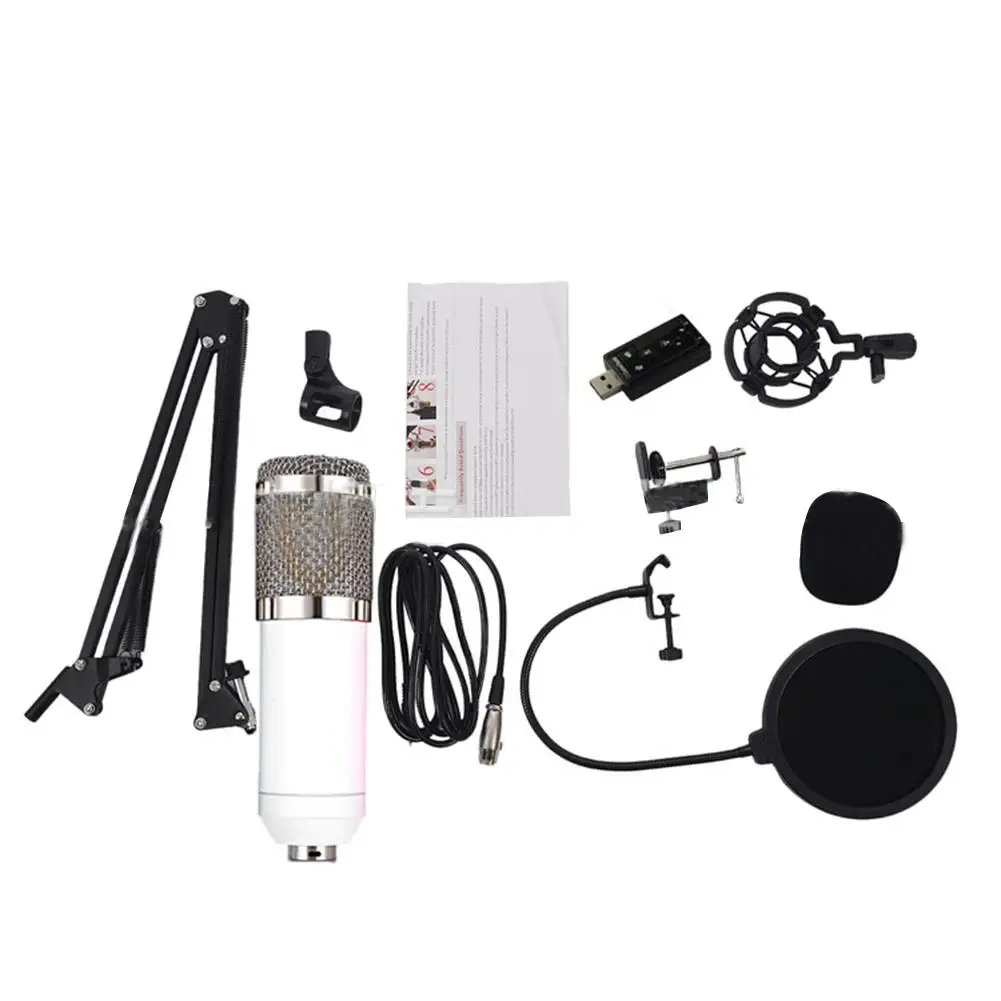 BEESCLOVER компьютерная сеть караоке микрофон набор USB звуковая карта Nb-35 Blowout Net Set r60 |