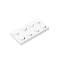 

Science and technology street scene building block parts moc-3020 2 * 4 Foundation Board DIY Educational assembly toy