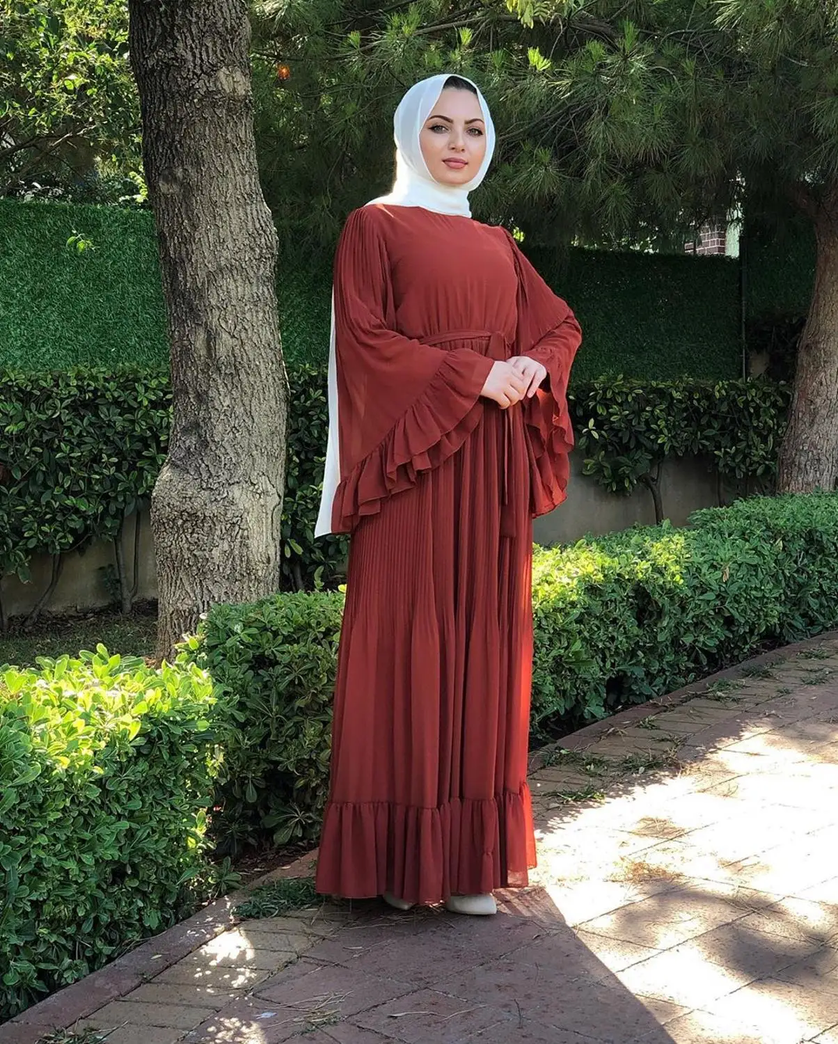 2019 женское мусульманское платье абайя Турция Ближний Восток музыкальный халат