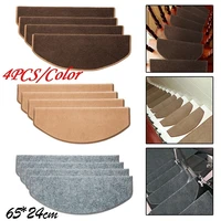 4pcsset non slip self adhesive carpet stair tread mat home staircase protection cover pad