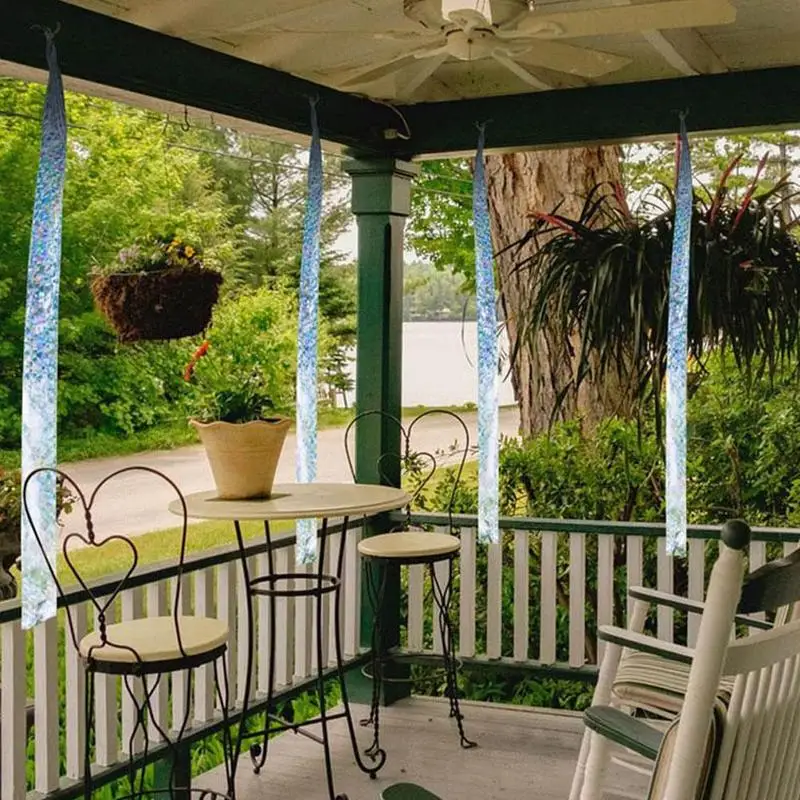 Птица напугать ткани голографической репеллент дизайн Двусторонняя