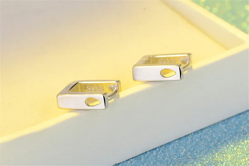 Everoyal модные мужские серебряные серьги-кольца ювелирные изделия для женщин