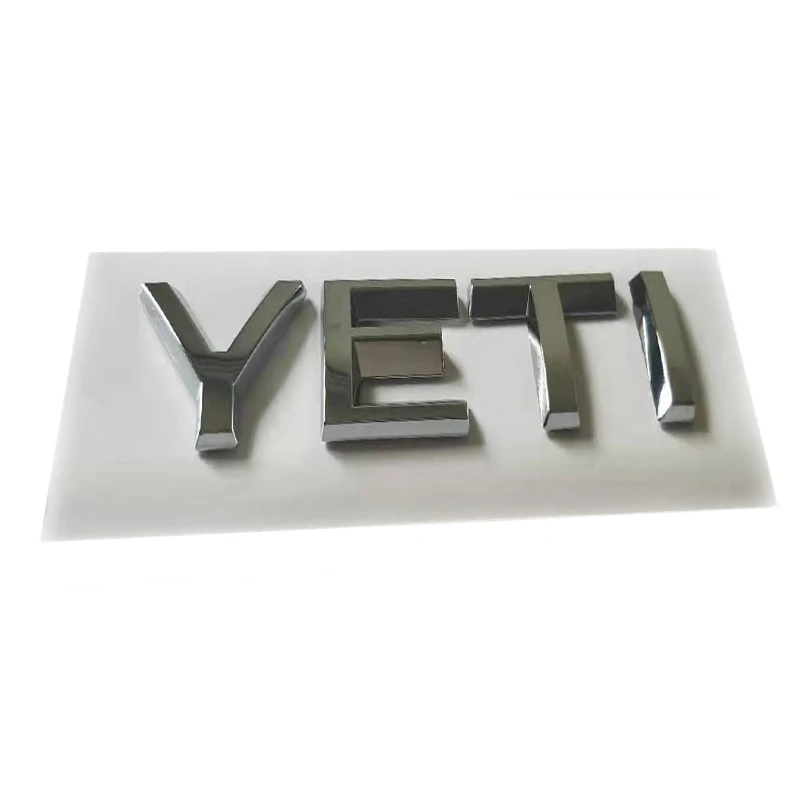 Новая наклейка для машины 3D с буквами из АБС-пластика эмблема хромовым логотипом