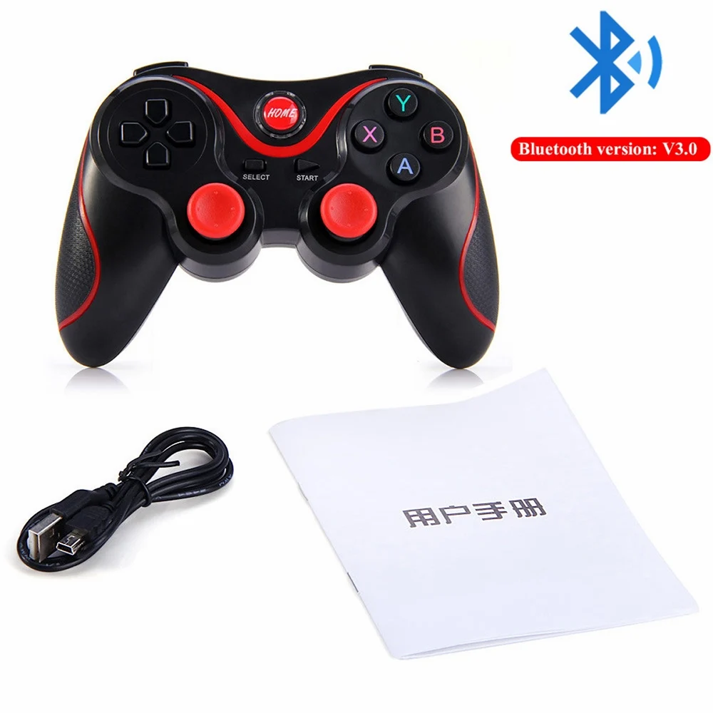 Беспроводной игровой контроллер T3 Bluetooth 3 0 Android геймпад пульт дистанционного