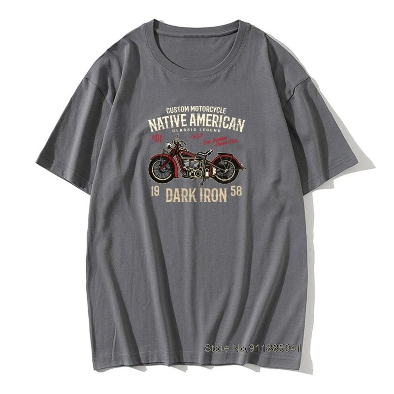 

Men's Tops Shirt Street T-Shirt American Motorcycle Tshirt 2021 Hot Sale Tops Tees Party Tee Shirts 100% Cotton Crewneck Summer