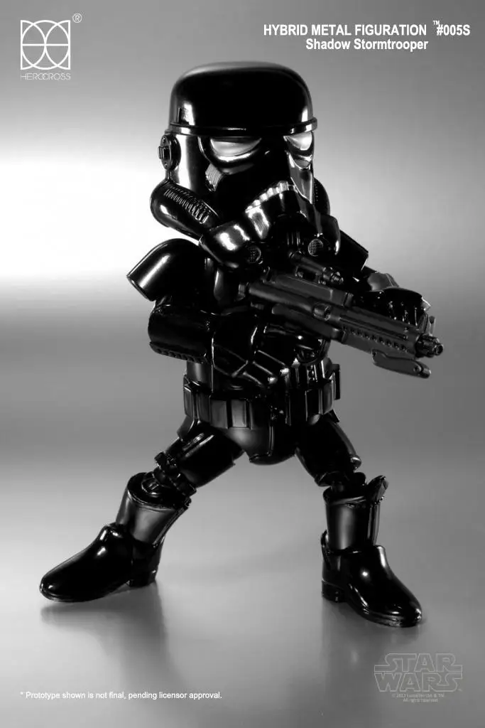 

HEROCROSS Alloy Q Version of Star Wars Bobafett Samurai Stormtrooper Movable Figure Doll Model Decoration Toy Collection